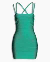 Hervé Léger Bandage mini dress - Green Green