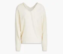 Linen-blend sweater - Neutral