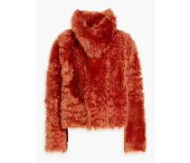 Shearling jacket - Red
