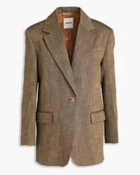 Sandro Slub woven blazer - Neutral Neutral