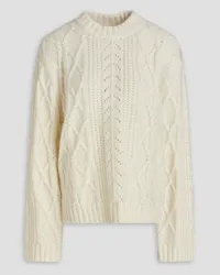 Holzweiler Baharia cable-knit sweater - White White