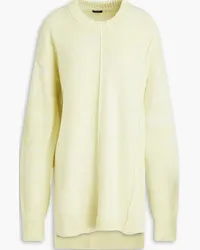 Joseph Marled cotton-blend sweater - Yellow Yellow