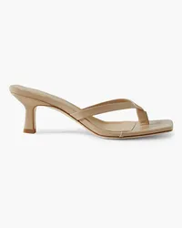 aeyde Wilma leather sandals - Neutral Neutral