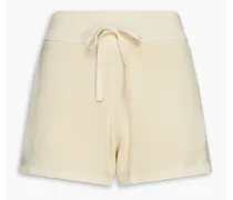 Archetype ribbed cotton shorts - White