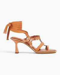 Zimmermann Grosgrain and leather sandals - Brown Brown