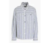 Clara striped denim shirt - Blue