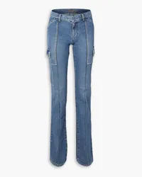 Petar Petrov Genadio low-rise flared jeans - Blue Blue