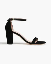 Stuart Weitzman Suede sandals - Black Black