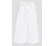 Phina cotton-poplin shorts - White