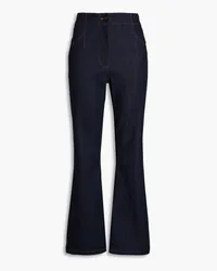 Diane von Furstenberg High-rise flared jeans - Blue Blue