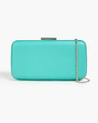 Gianvito Rossi Leather clutch - Blue Blue