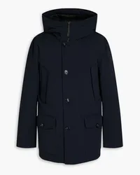 Woolrich Cotton-blend shell hooded parka - Blue Blue