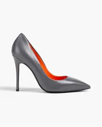 Giuseppe Zanotti Lucrezia 105 leather pumps - Gray Gray