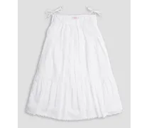 Kids Belle broderie anglaise cotton dress - White