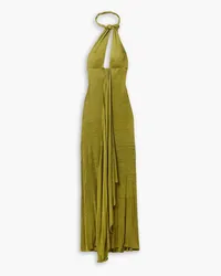 Savannah Morrow Mariella convertible ribbed jersey maxi dress - Green Green