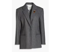 Palma wool-blend blazer - Gray