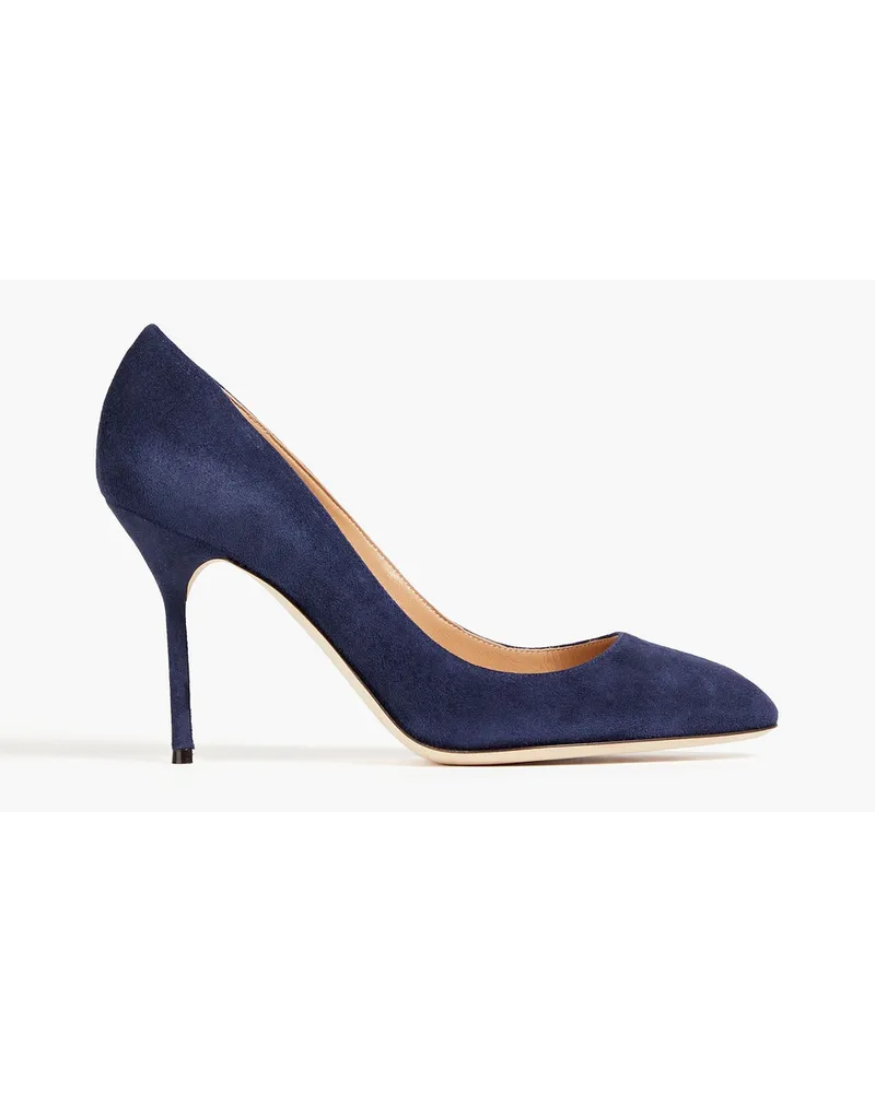 Sergio Rossi Suede pumps - Blue Blue