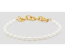 Freshwater pearl bracelet - White