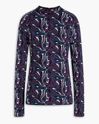 Emilio Pucci Jacquard-knit sweater - Purple Purple