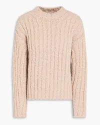 IRO Ribbed wool-blend sweater - Neutral Neutral