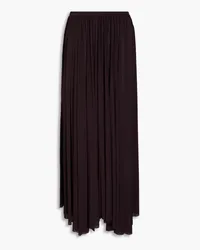 Philosophy Di Lorenzo Serafini Gathered jersey midi skirt - Brown Brown