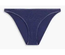Mid-rise bikini briefs - Blue
