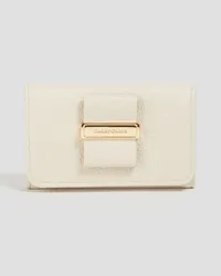 See by Chloé Textured-leather keychain - White White