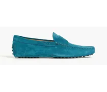 Suede driving shoes - Blue