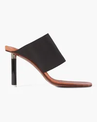 VETEMENTS Stretch-canvas mules - Black Black