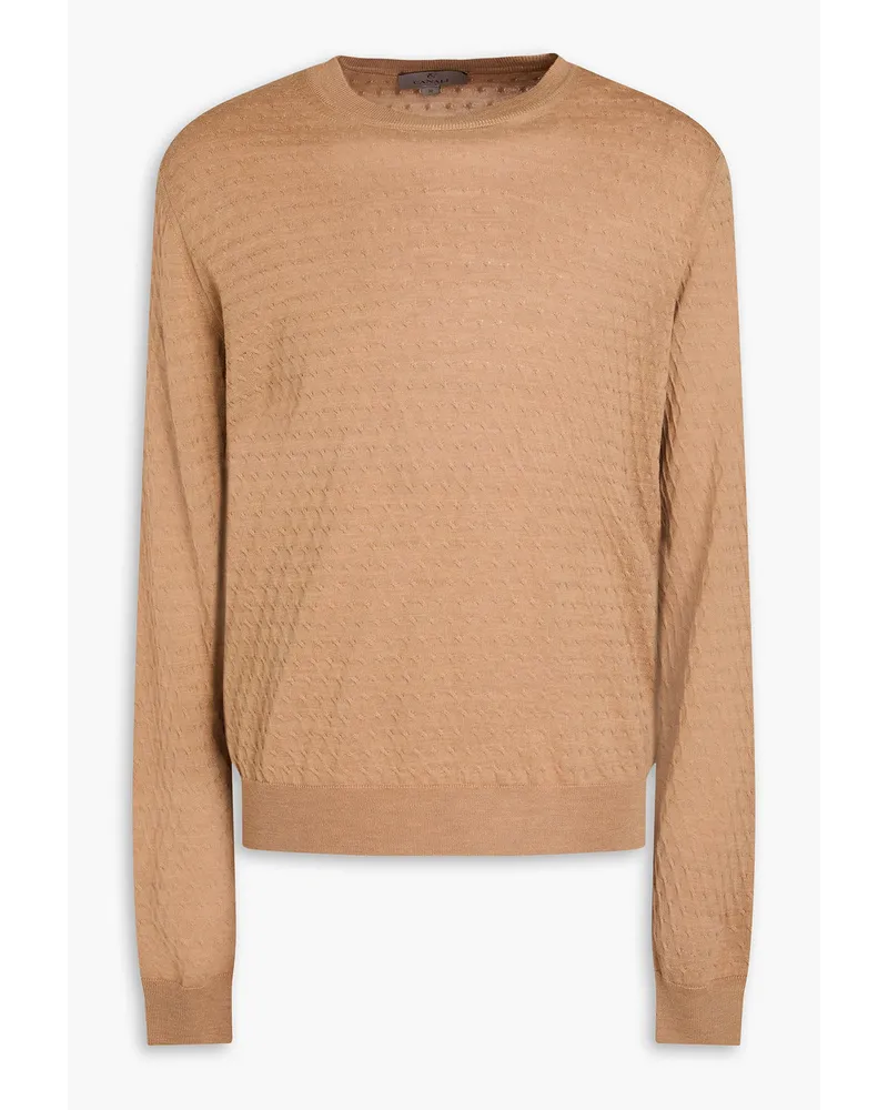 Canali Merino wool sweater - Neutral Neutral