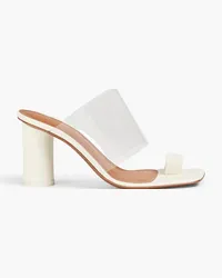 NEOUS Chost leather and PVC sandals - White White