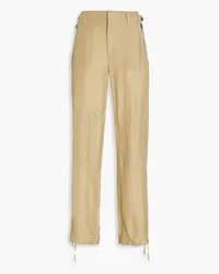 Rag & Bone Shawn silk straight-leg pants - Neutral Neutral