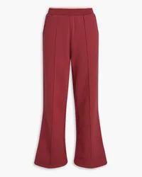 The Upside Banksia Willow cotton-fleece track pants - Burgundy Burgundy