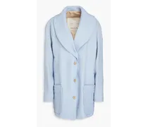 Rosella wool-blend tweed coat - Blue