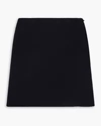 Theory Wool and cashmere-blend felt mini skirt - Blue Blue