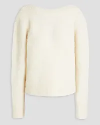 Co Bouclé alpaca-blend sweater - White White