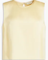 LAPOINTE Satin top - Yellow Yellow