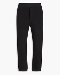 Emporio Armani Tapered shell pants - Black Black