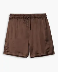 BITE Studios Satin shorts - Brown Brown