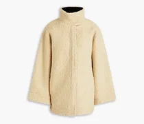 Bouclé-wool jacket - Neutral