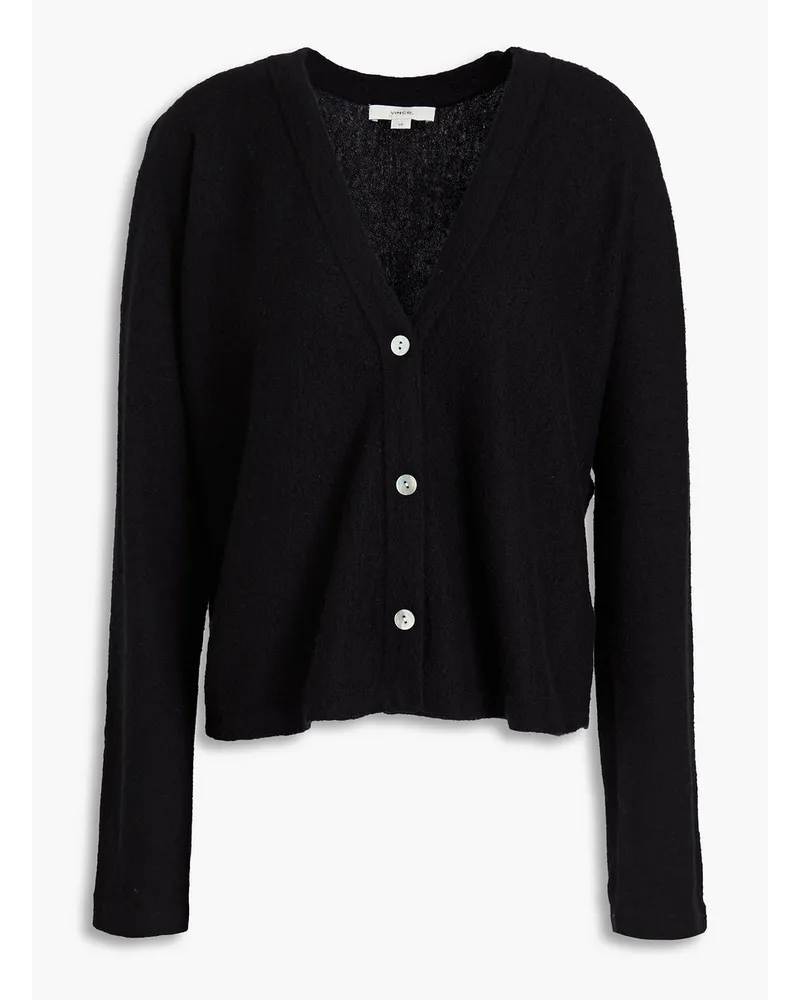 Vince Brushed cashmere cardigan - Black Black