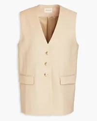 Loulou Studio Yilan padded wool vest - Neutral Neutral