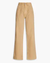 RE/DONE High-rise straight-leg jeans - Neutral Neutral