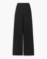 Theory Crepe wide-leg pants - Black Black