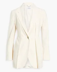 Ferragamo Silk-crepe blazer - White White