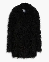 STAND Janice faux fur jacket - Black Black