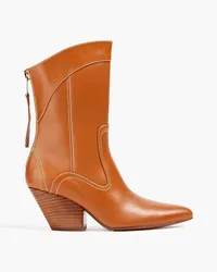 Zimmermann Leather cowboy boots - Brown Brown