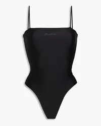 ROTATE Birger Christensen Embellished stretch-jersey bodysuit - Black Black