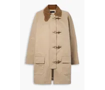 Jessy cotton-twill coat - Neutral