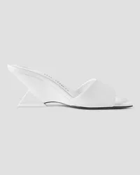 ATTICO Choepe leather mules - White White